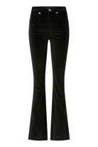 BEVERLY VELVET HIGH RISE SKINNY FLARE-sassanova