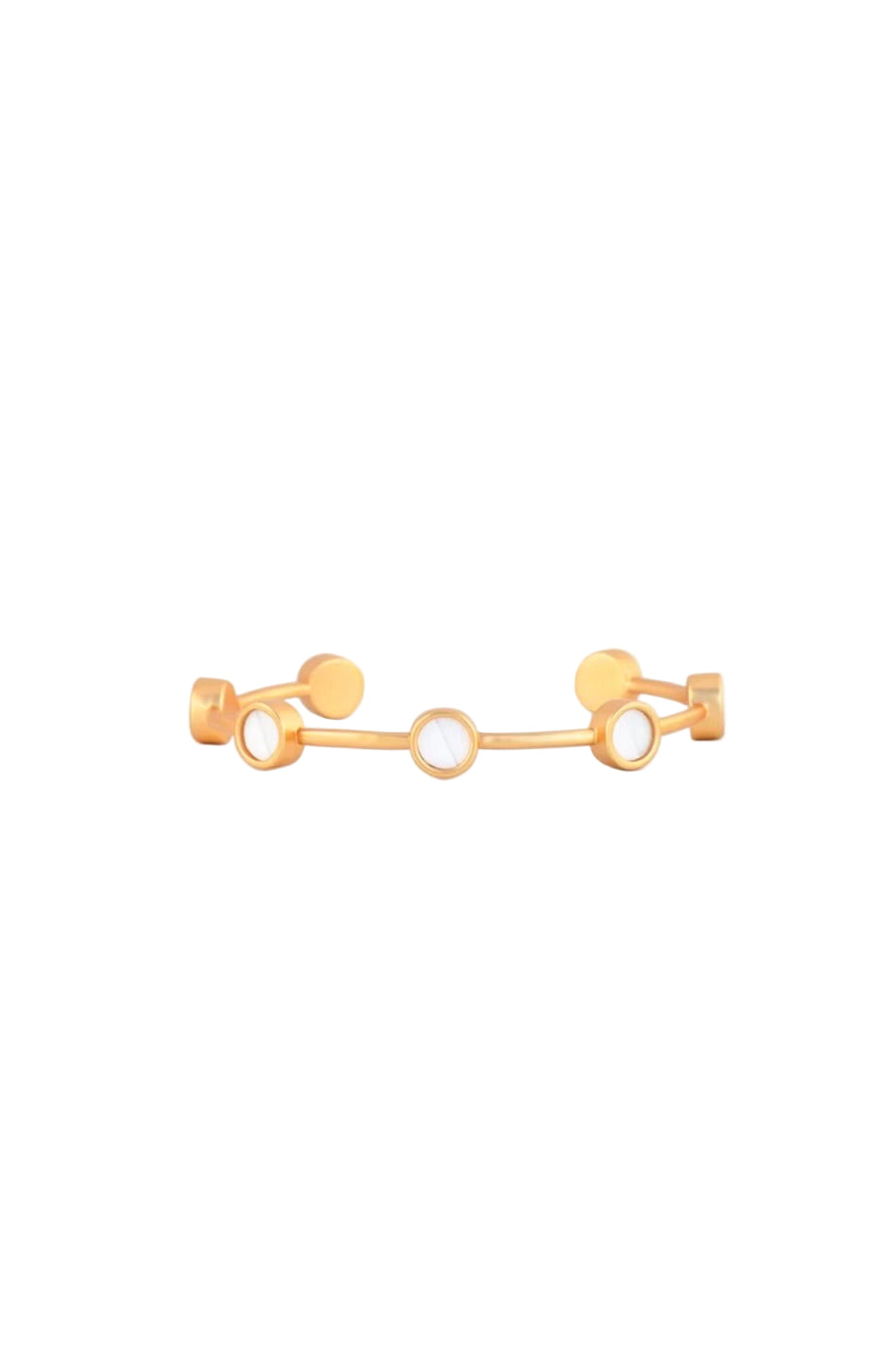 PEORIA MULTI BEZEL CUFF - Bracelets - Sassanova