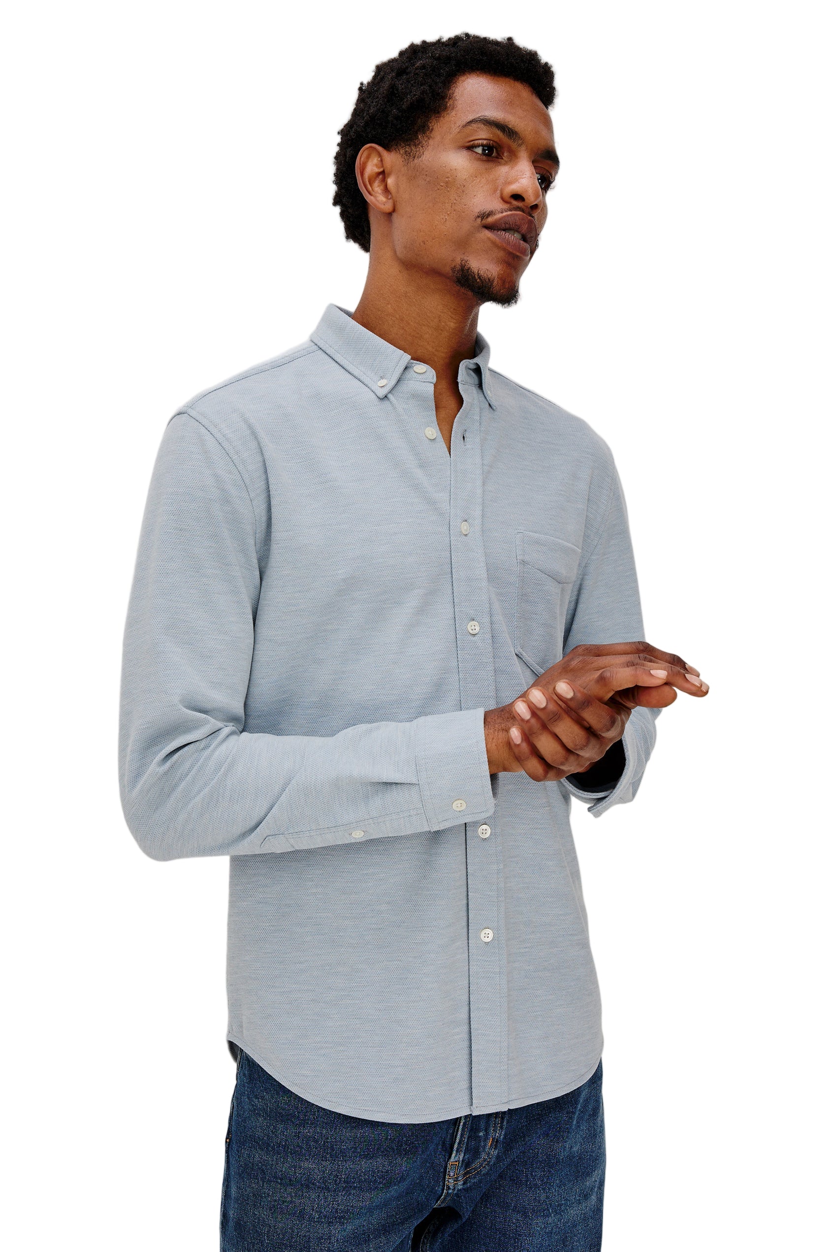 VINCENT LS SPORT SHIRT - Long sleeved shirts - Novaman