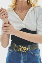 PYTHON BELT - Belts - Sassanova