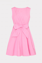 DRAPED POPLIN SLVLS MINI DRESS
sassanova