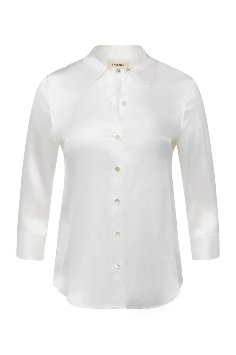 DANI 3/4 SLEEVE SOLID BLOUSE