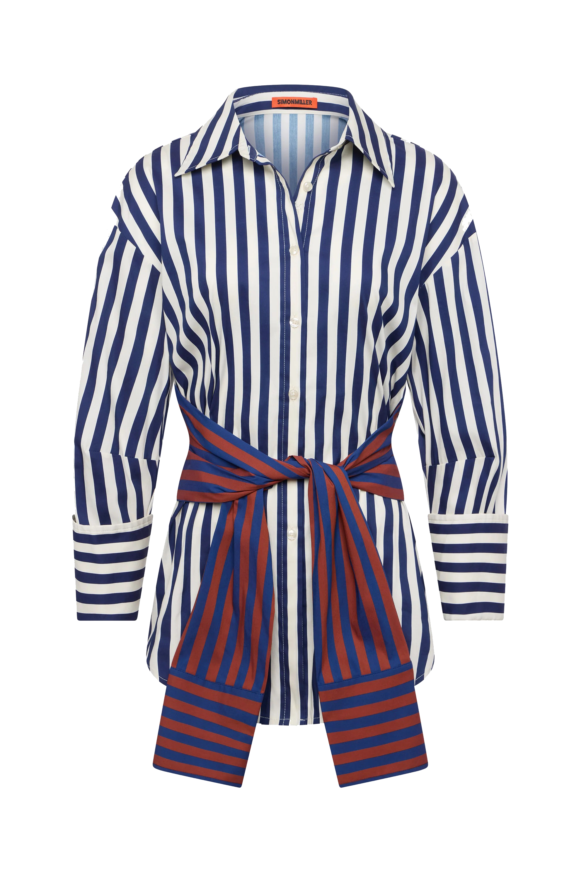 INNA POPLIN TOP - BLOUSES - SASSANOVA