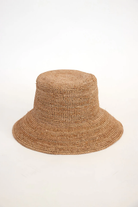CHIC CROCHET BUCKET HAT- NATURAL - Hats - Sassanova