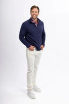 FLEECE 1/4 ZIP PULLOVER - Sweaters - Novaman