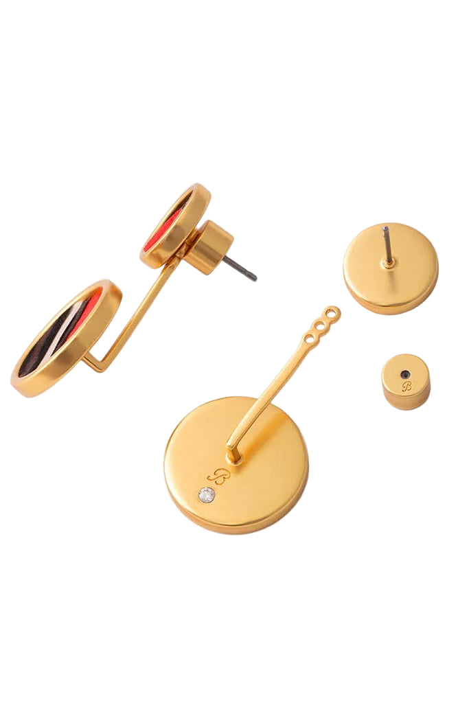 HAZEL BEZEL EARRINGS
sassanova