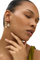 ARLET EARRINGS- RED - Sassanova