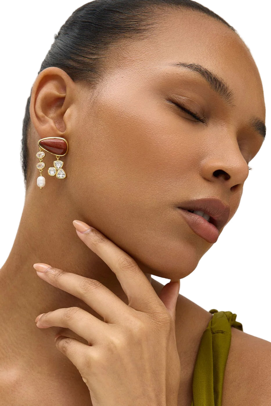 ARLET EARRINGS- RED - Sassanova