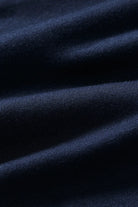 navy long sleeved shirt with quarter zip-novaman