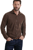 ASPEN COTTON CASHMERE  CORDUROY SPORT SHIRT
novaman