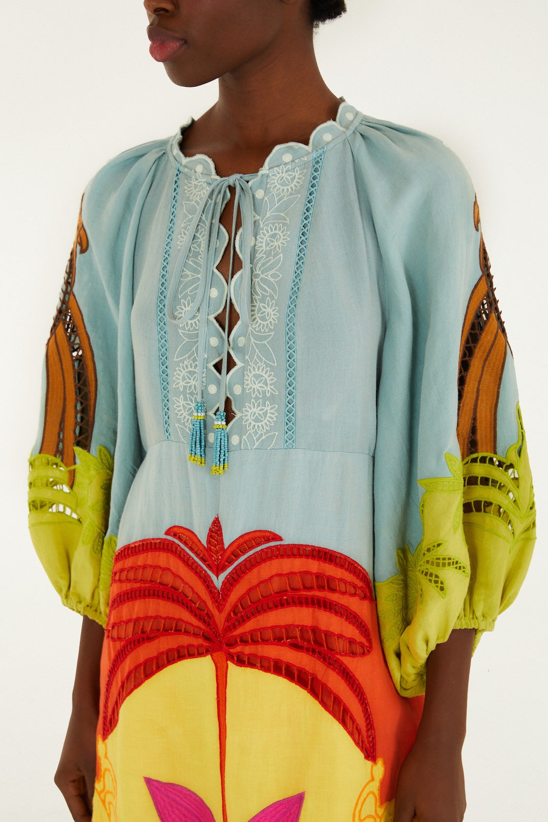 RICHELIEU MAXI DRESS - Dresses - Sassanova