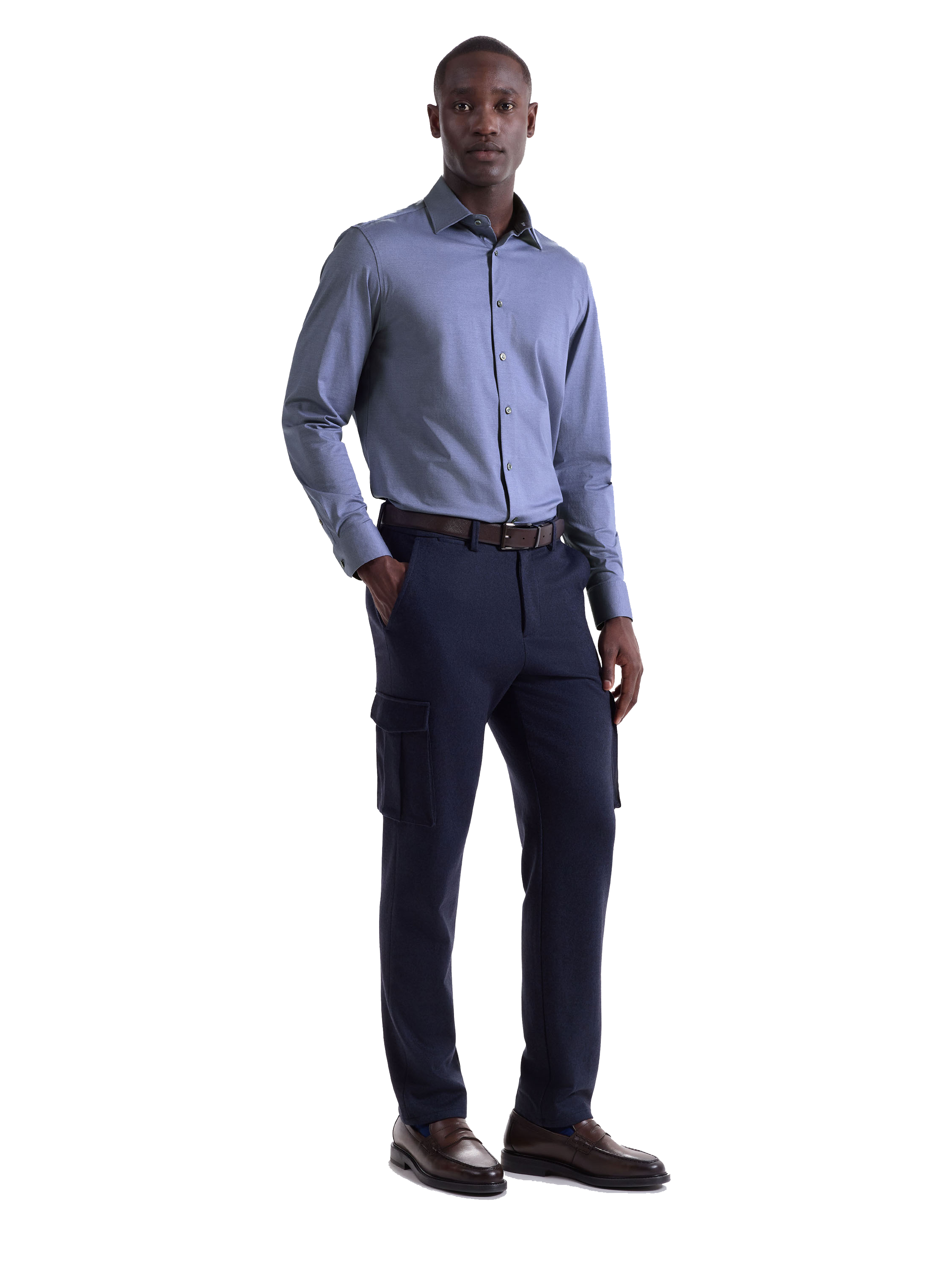 OOOHCOTTON JIMMY LS SHIRT - Shirts - Novaman