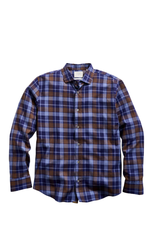 HUTCHESON BOLD PLAID SPORT SHIRT-Sassanova