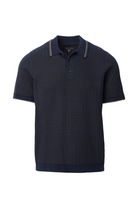HARVEY RIBBED POLO - Polos - Novaman