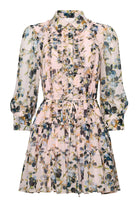 TRAILING IRIS RHYS DRESS - Dresses - Sassanova