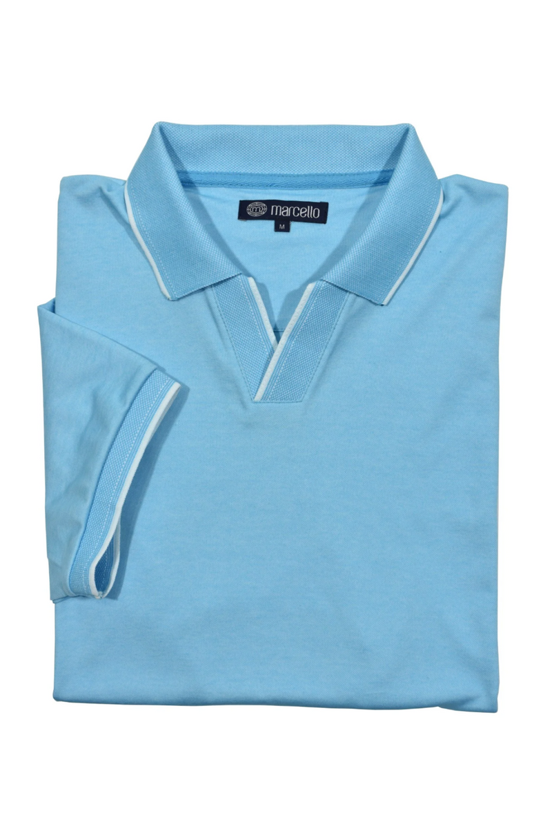 SOLID JOHNNY COLLAR POLO