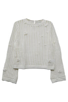 LIV CROCHET SWEATER - Sweaters - Sassanova