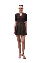 SOLVANE SHORT SLEEVE MINI DRESS Sassanova