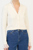 LACE NIKKO CARDIGAN - Sweaters - Sassanova
