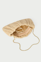BRIT PLEATED POUCH - Handbags - Sassanova