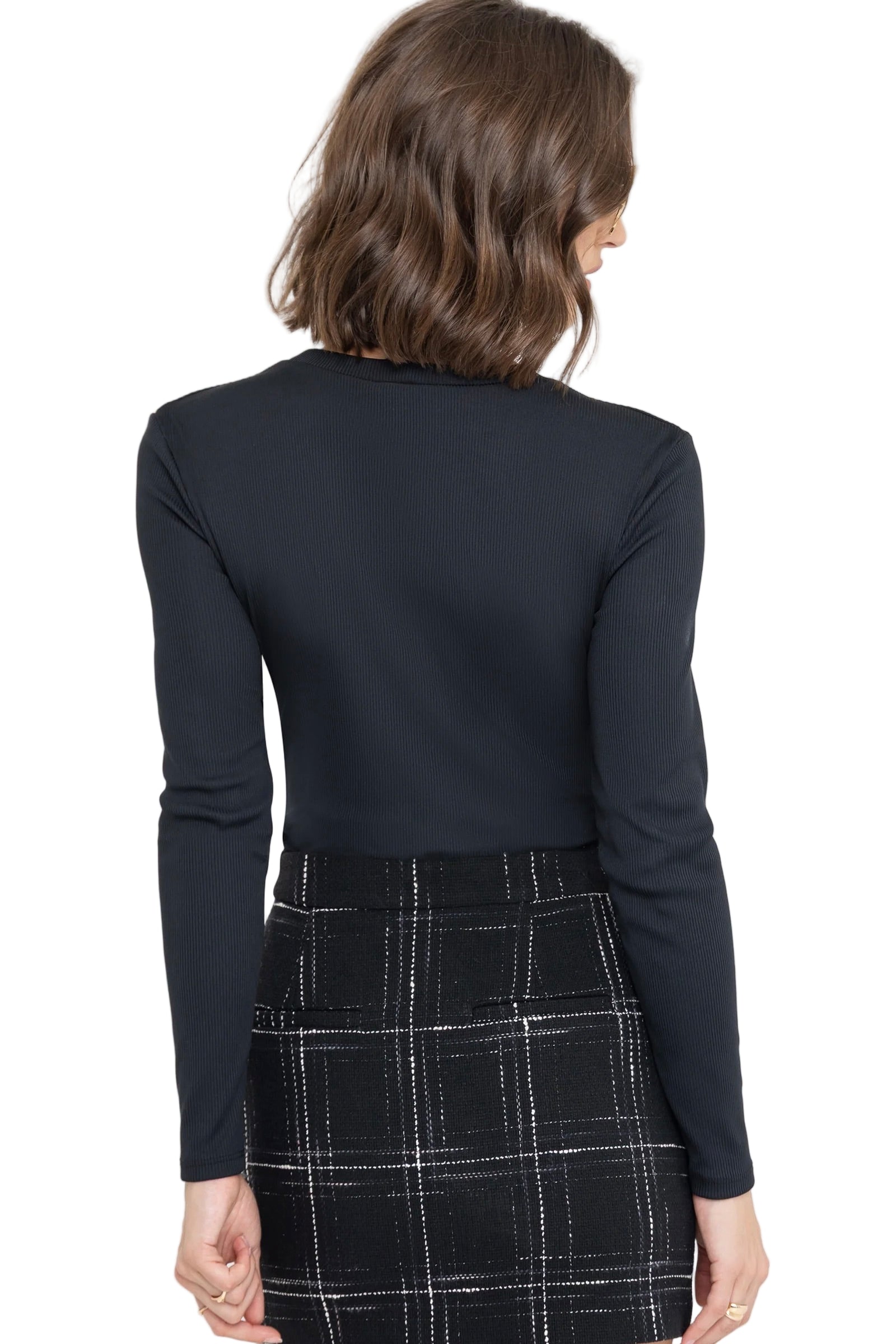 PATTON RIB TOP - Blouses - Sassanova