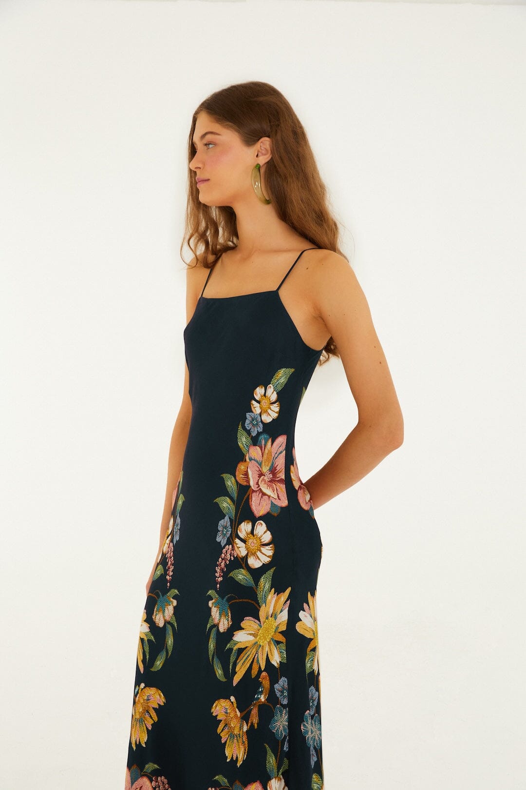 MAIRA FLORAL MAXI DRESS - Dresses - Sassanova