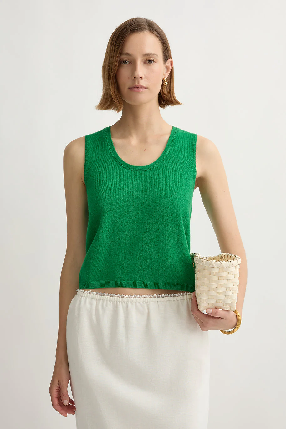 FREDDIE TANK SWEATER - Sweaters - Sassanova
