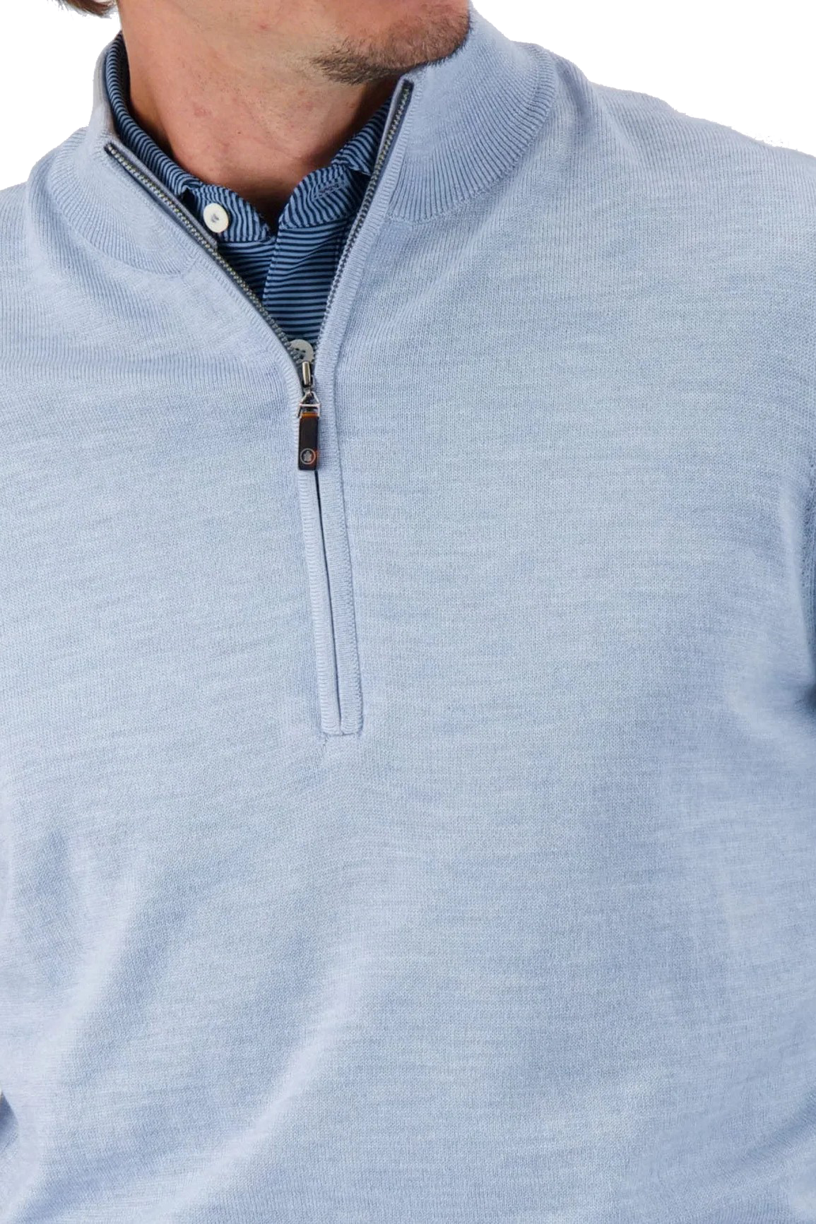 MARSHALL MERINO 1/4 ZIP SWEATER - Sweaters - Novaman