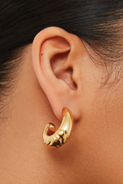 SLIM NELLE HOOPS - Earrings - Sassanova