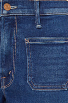 PATCH POCKET MID RISE MAVEN ANKLE - Jeans - Sassanova