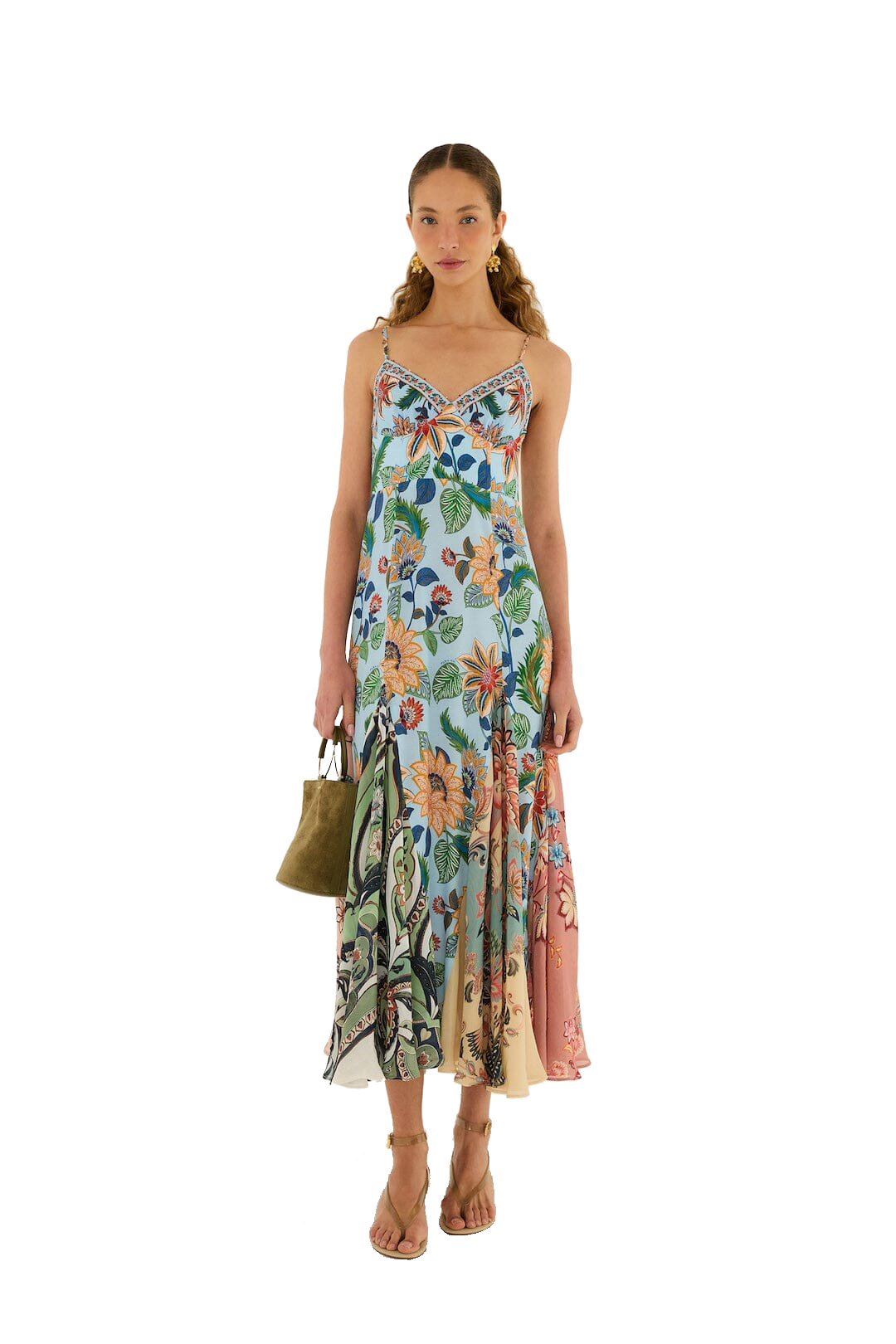 FLORAL DELHI MAXI DRESS - Dresses - Sassanova