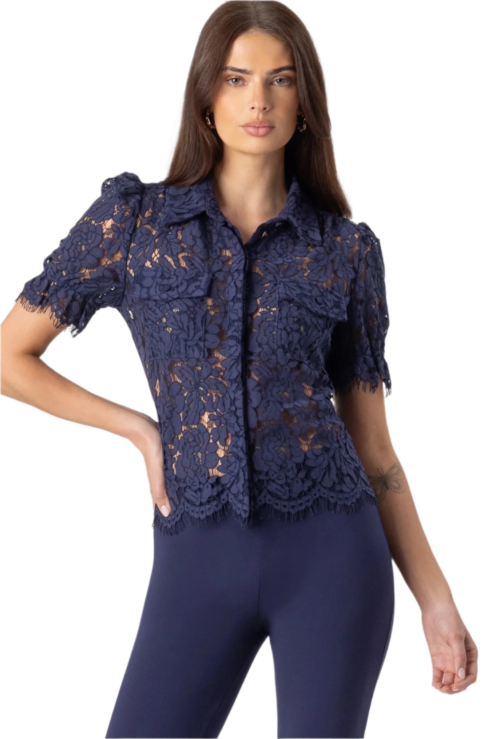 MINA LACE SHIRT
sassanova