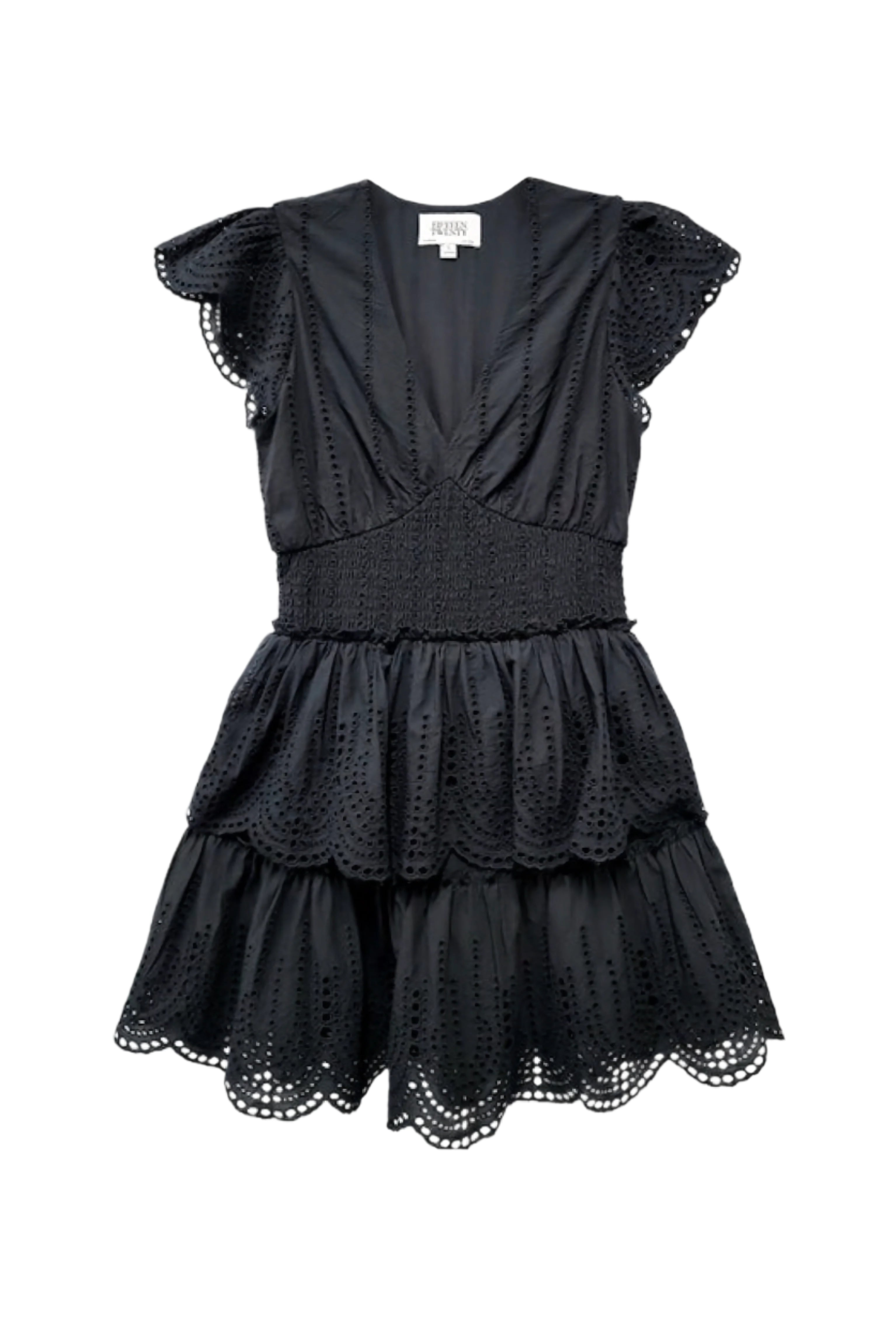 ISLA EMBROIDERED TIERED DRESS
sassanova