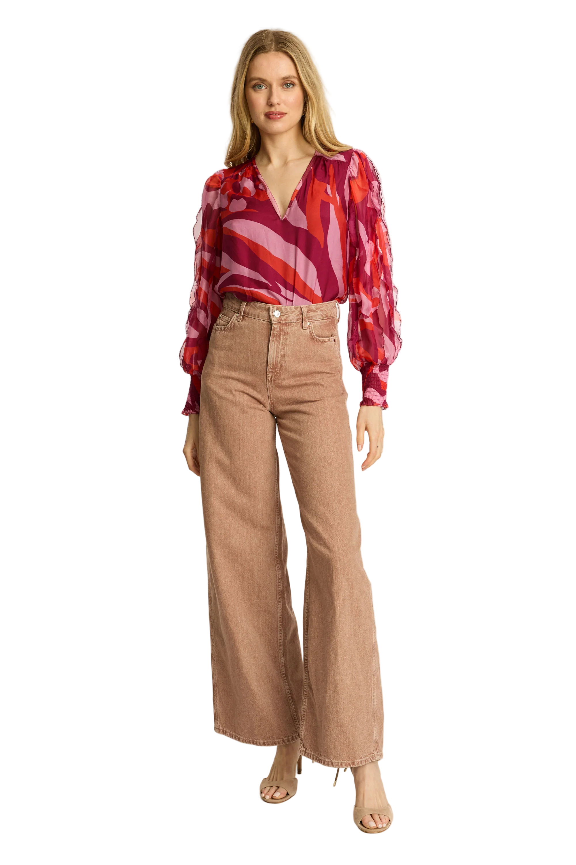 FLORA TOP - Blouses - Sassanova