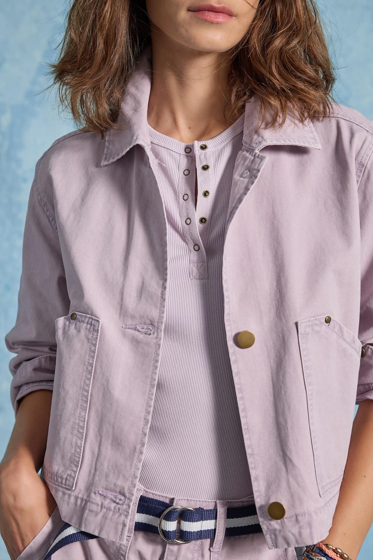 TWILL UTILITY JACKET - Jackets - Sassanova