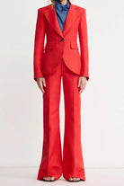 WIDE LEG PINTUCK TROUSER - Pants - Sassanova