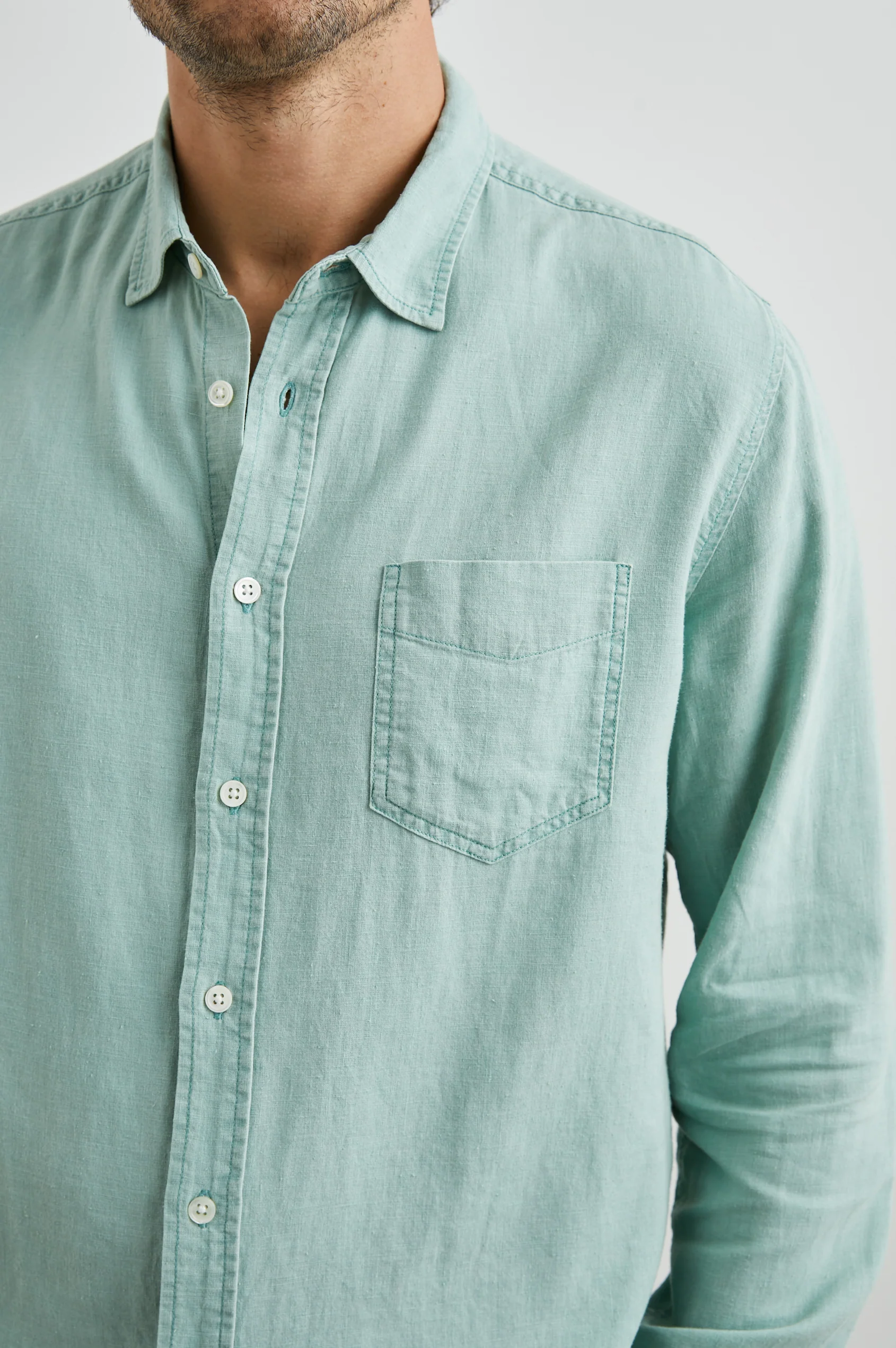 MYKONOS LONG SLEEVE SPORT SHIRT - Long Sleeved Shirts - Novaman
