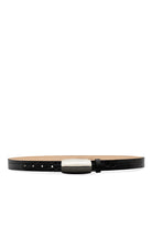 MARLOWE LEATHER BELT - Belts - Sassanova