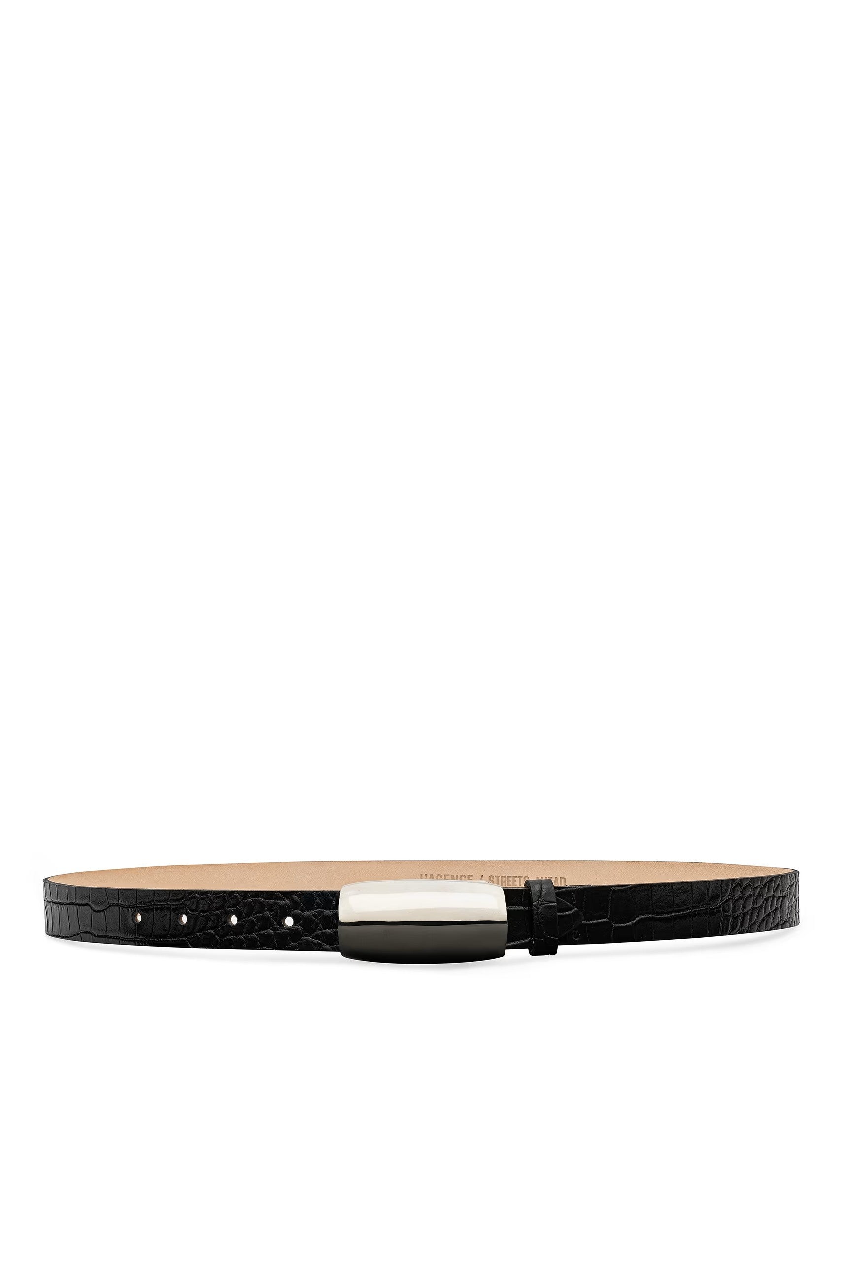 MARLOWE LEATHER BELT - Belts - Sassanova