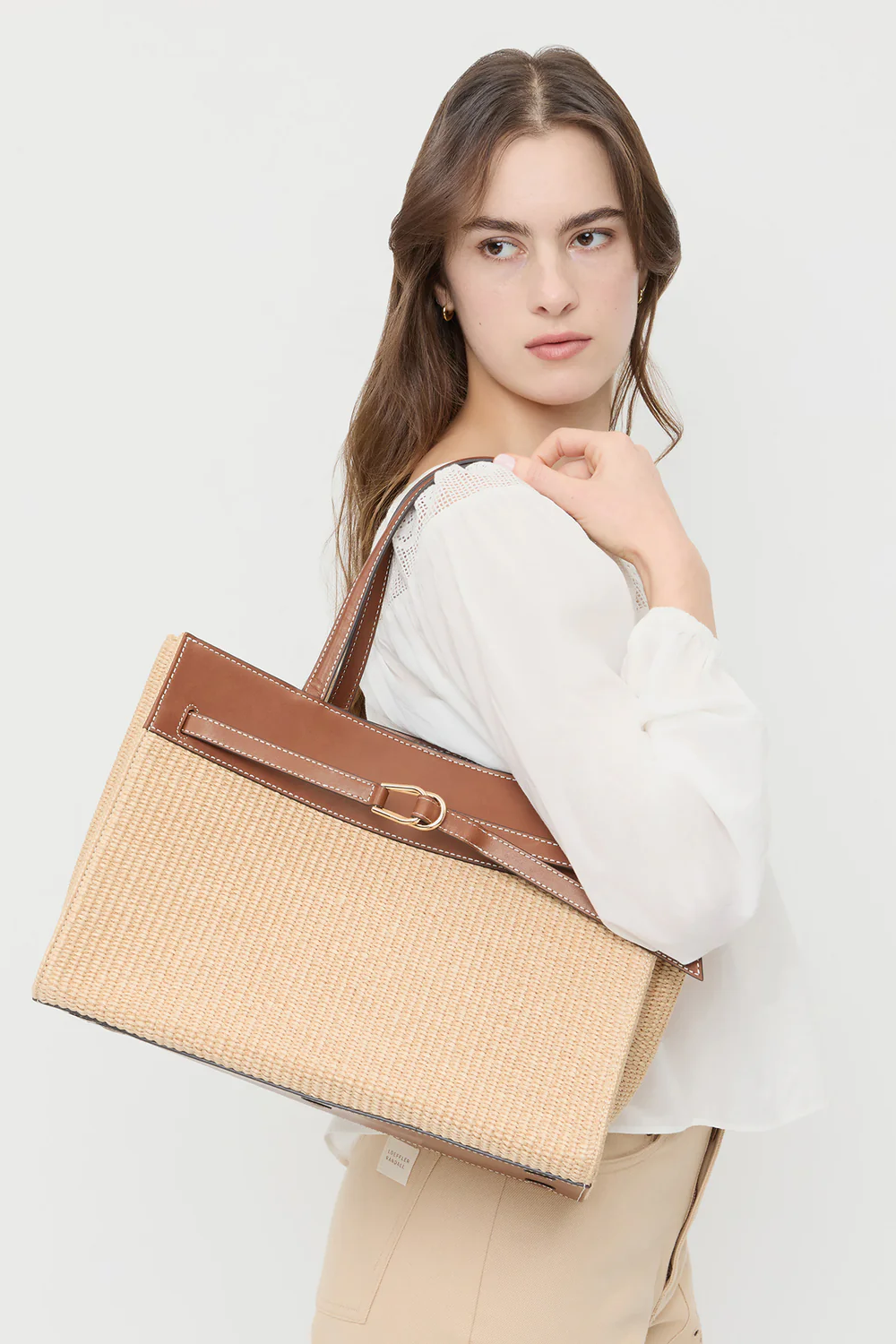 AIDAN LOOP BELT WORK TOTE - Handbags - Sassanova