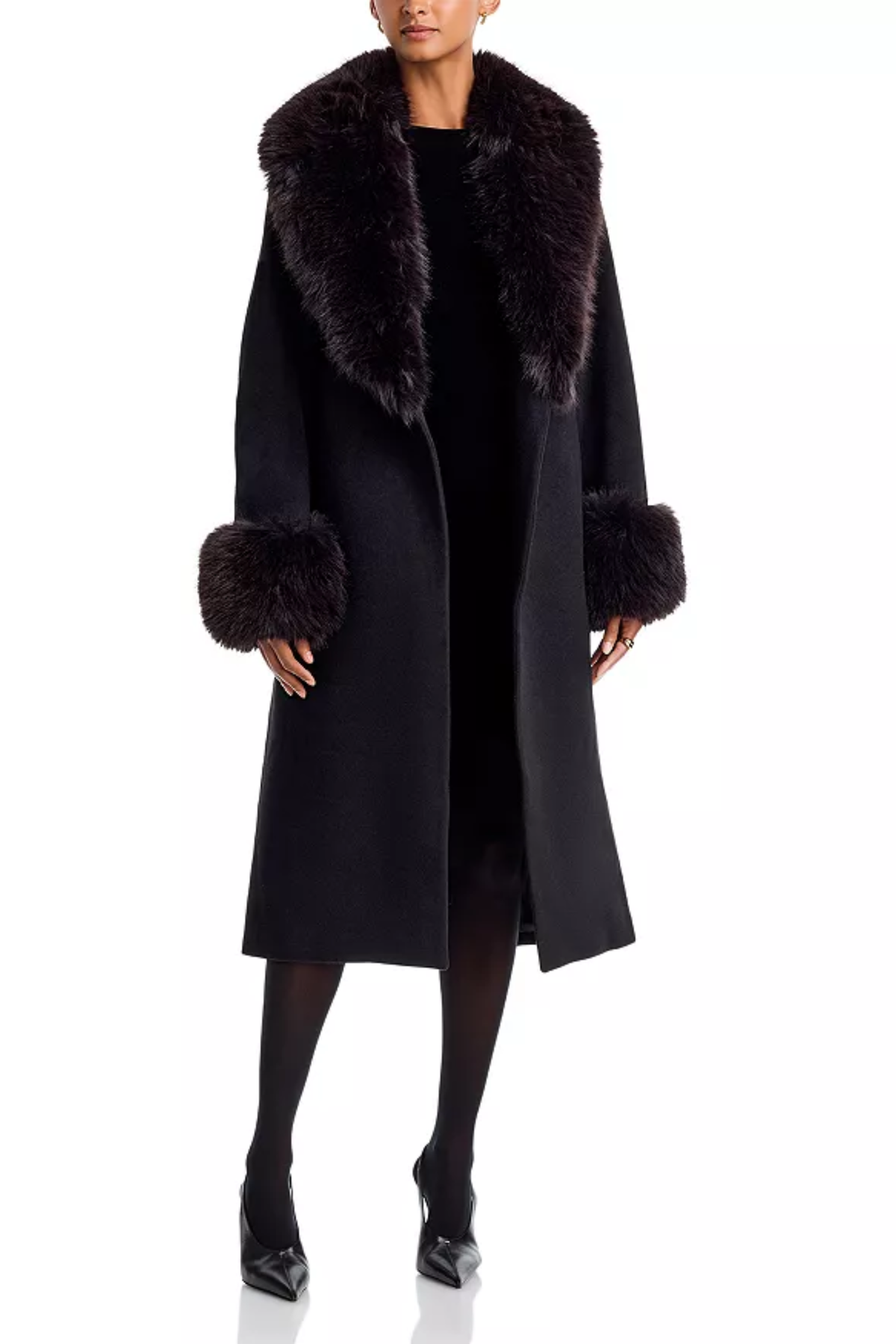 KINSLEY BELTED LONG COAT Sassanova