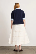 ESME SWEATER COMBO TOP - Sassanova