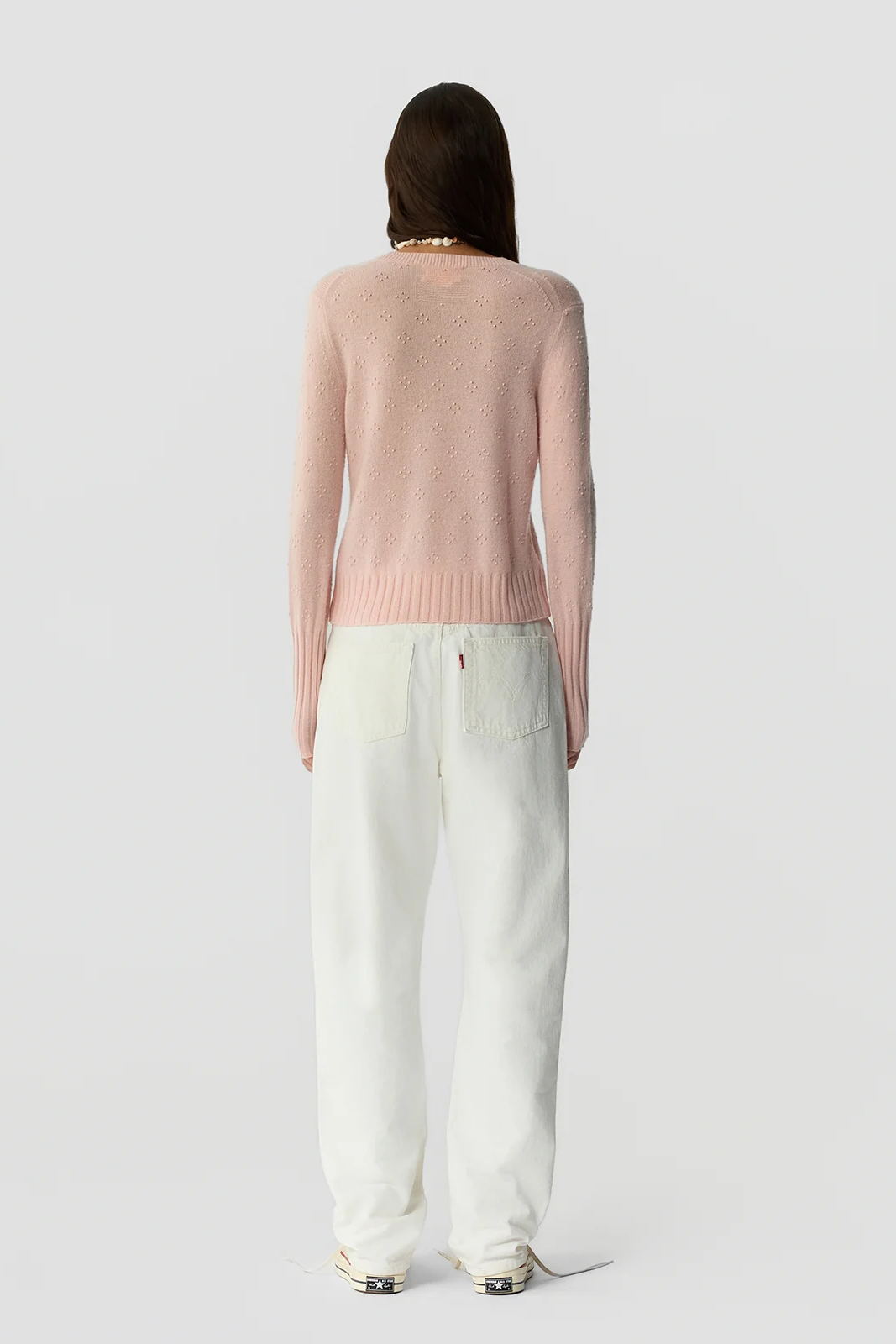 COMPASS SHRUNKEN CREW - Sweaters - Sassanova