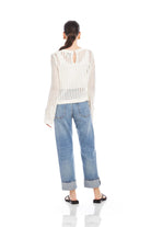 LIV CROCHET SWEATER - Sweaters - Sassanova