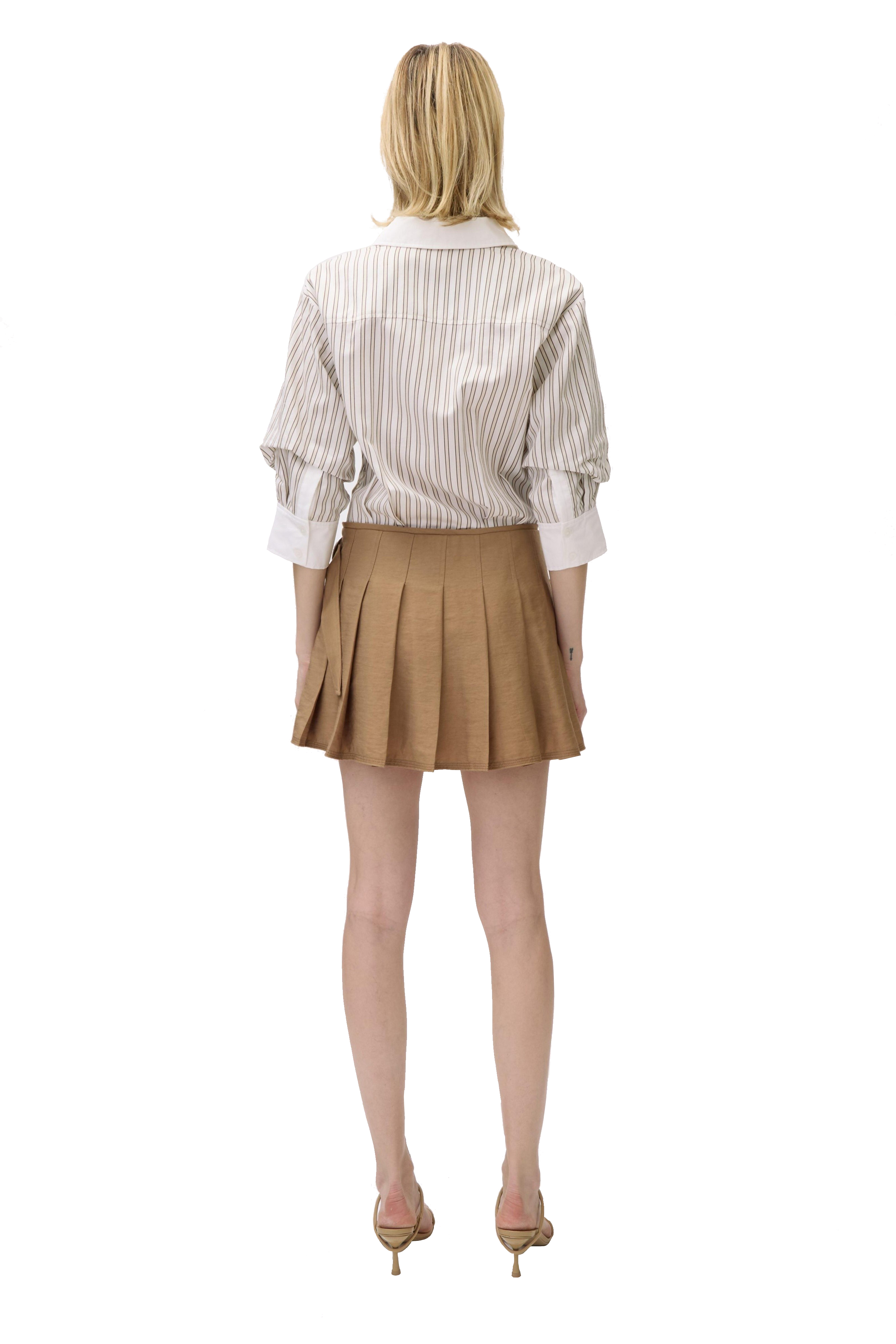 FRANKIE MINI COMBO SHIRT DRESS - Sassanova