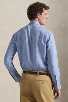 LONG SLEEVE LINEN SPORT SHIRT - Long Sleeve Shirts - Novaman