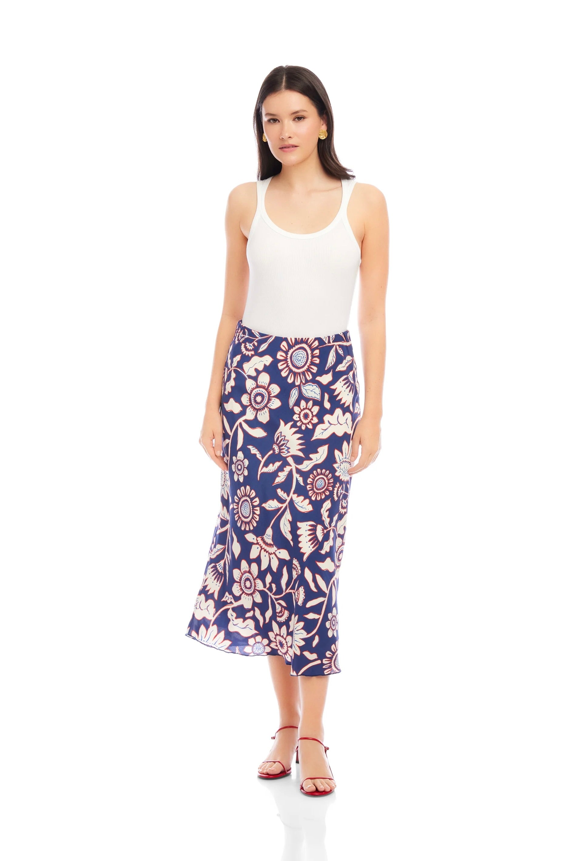 MIA BIAS MIDI SKIRT(2F28901)
sassanova