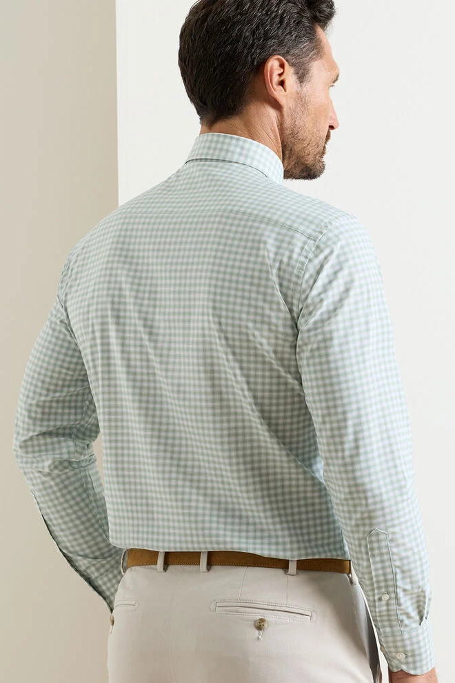 LEWIS TWILL SPORT SHIRT - Long Sleeved Shirts - Novaman