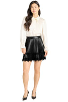 VEGAN LEATHER LANEY SKIRT
sassanova