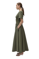 WRENNA S/S MIDI DRESS - Dresses - Sassanova